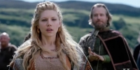 Vikings Lagertha et le Roi Ecbert 